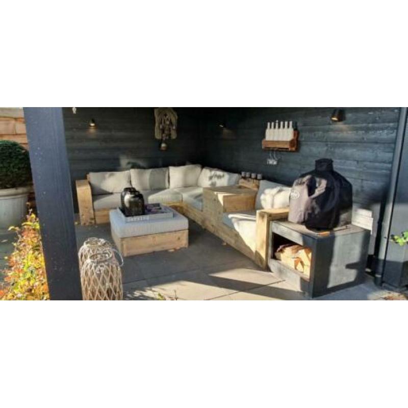 Buitenterras Steigerhout