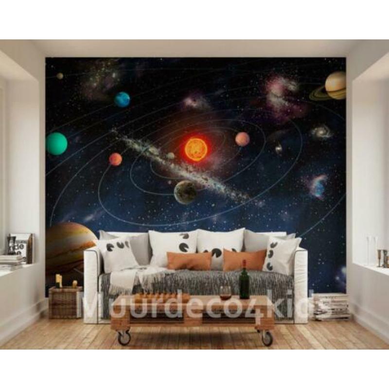 Ruimtevaart fotobehang Komeet, Vliesbehang, Muurdeco4kids