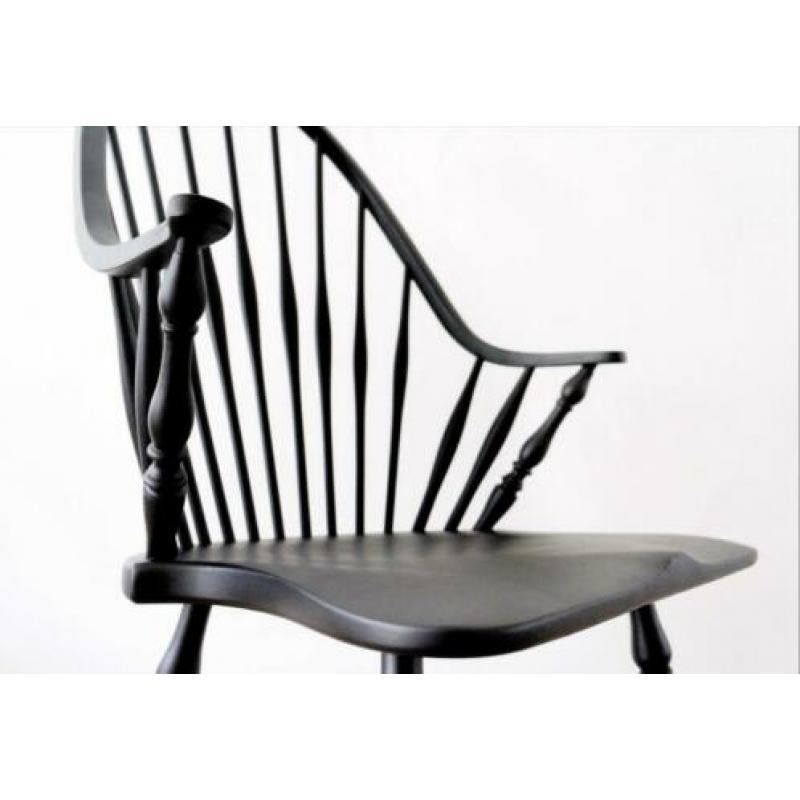Windsor High Bow Back stoelen - spijlen stoelen 8 stuks