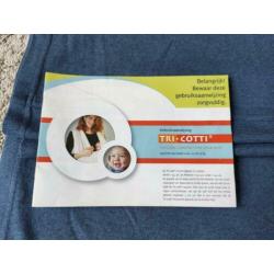 Tricotti draagdoek blauw maat M