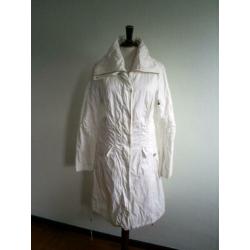als nieuw! ecru kleurige zomerjas mt. 38 met veel details