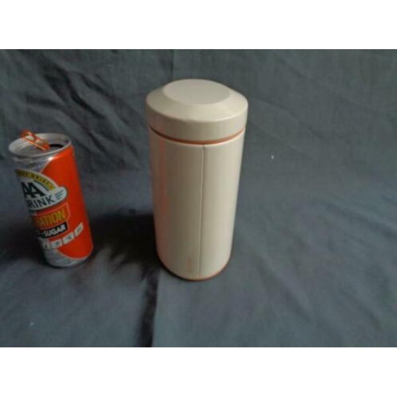 BRABANTIA voorraadbus ovaal crème H18xL12,5xB9cm bus blik be