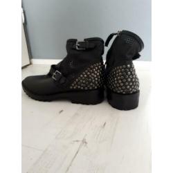 Vintage Century leer laarsjes 37