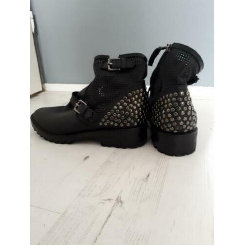Vintage Century leer laarsjes 37