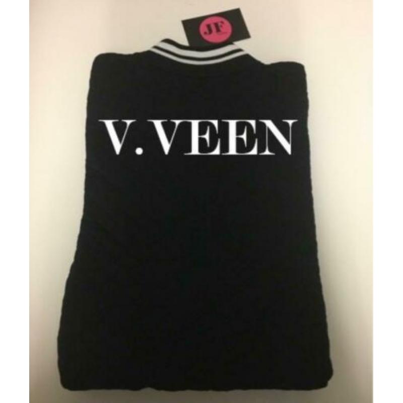 Leuk baseball vest met je eigen naam in maat 134