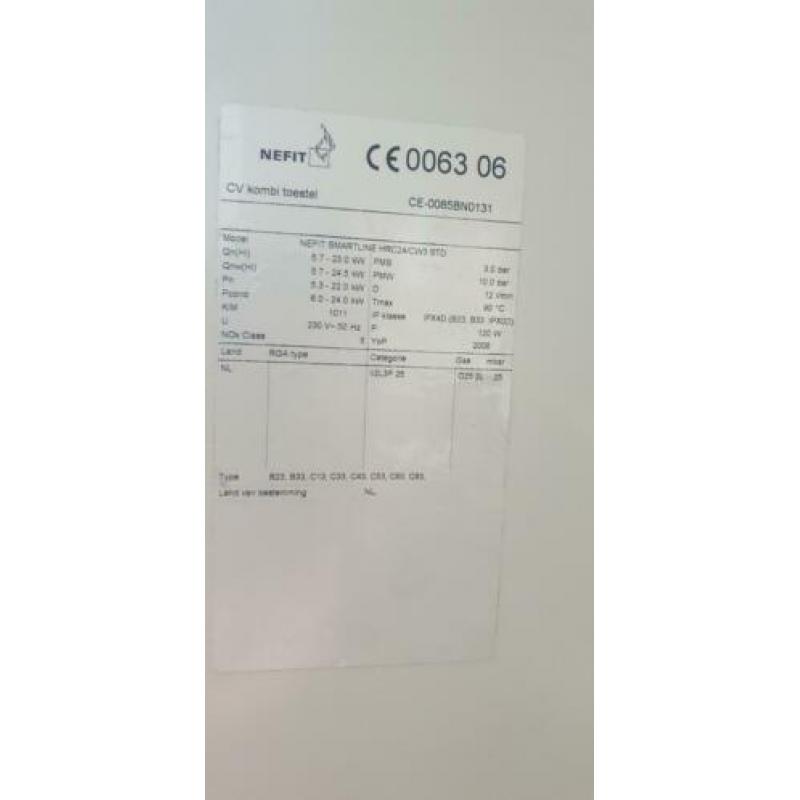 Nefit smartline hrc24/cw4