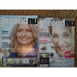 GezondNU tijdschrift (zeven jaargangen compleet)