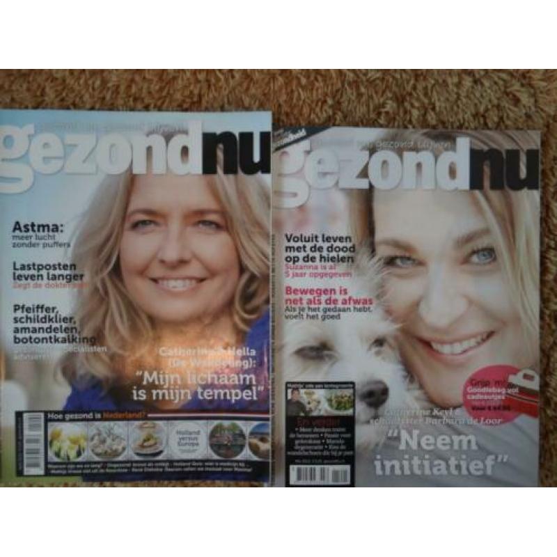 GezondNU tijdschrift (zeven jaargangen compleet)