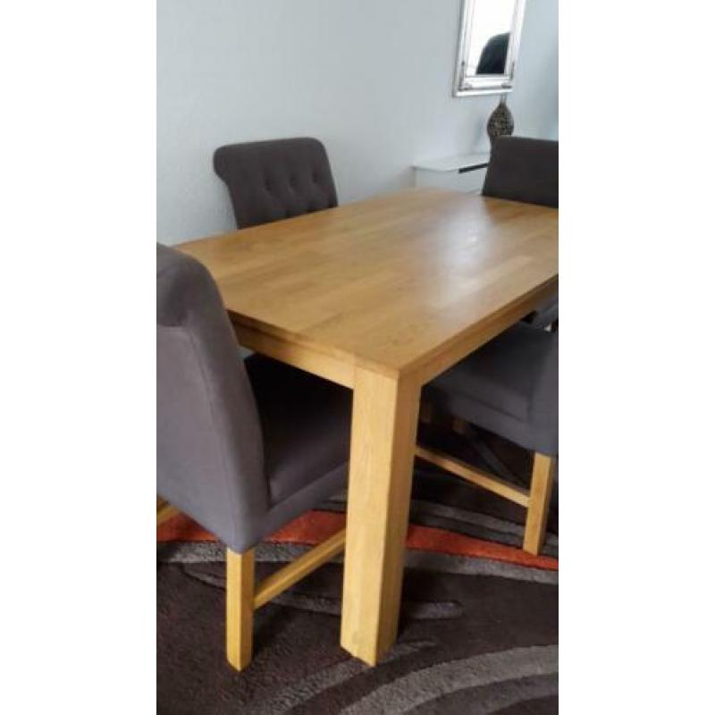 eethoek tafel160x90x78 hoog