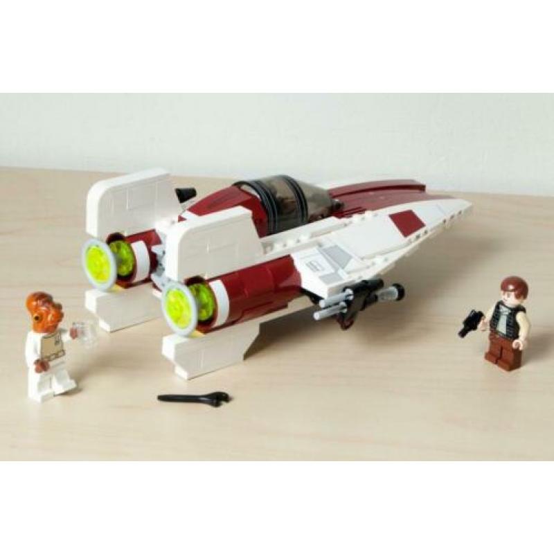 Star Wars A-wing Fighter 75003 met 3 poppetjes / minifiguren