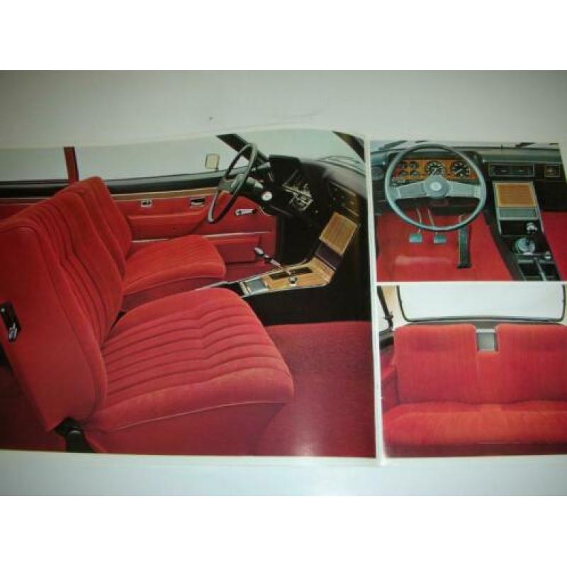 Opel Commodore Folder 1973