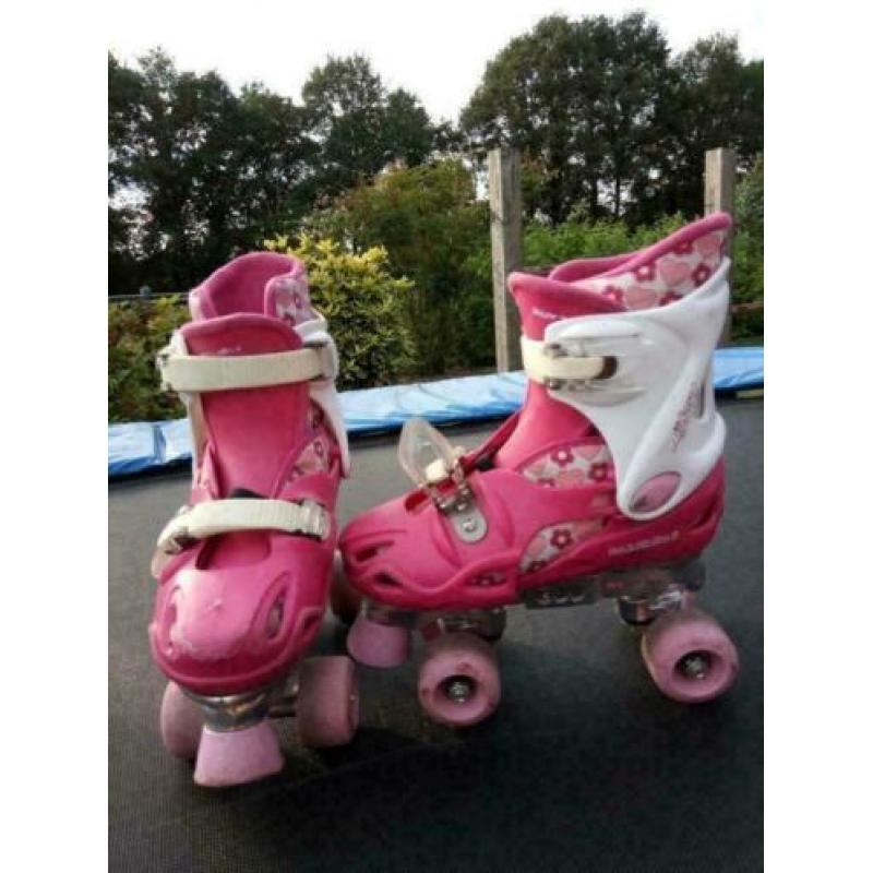 586, rolschaatsen, merk Nijdam, maat 32-36 te koop