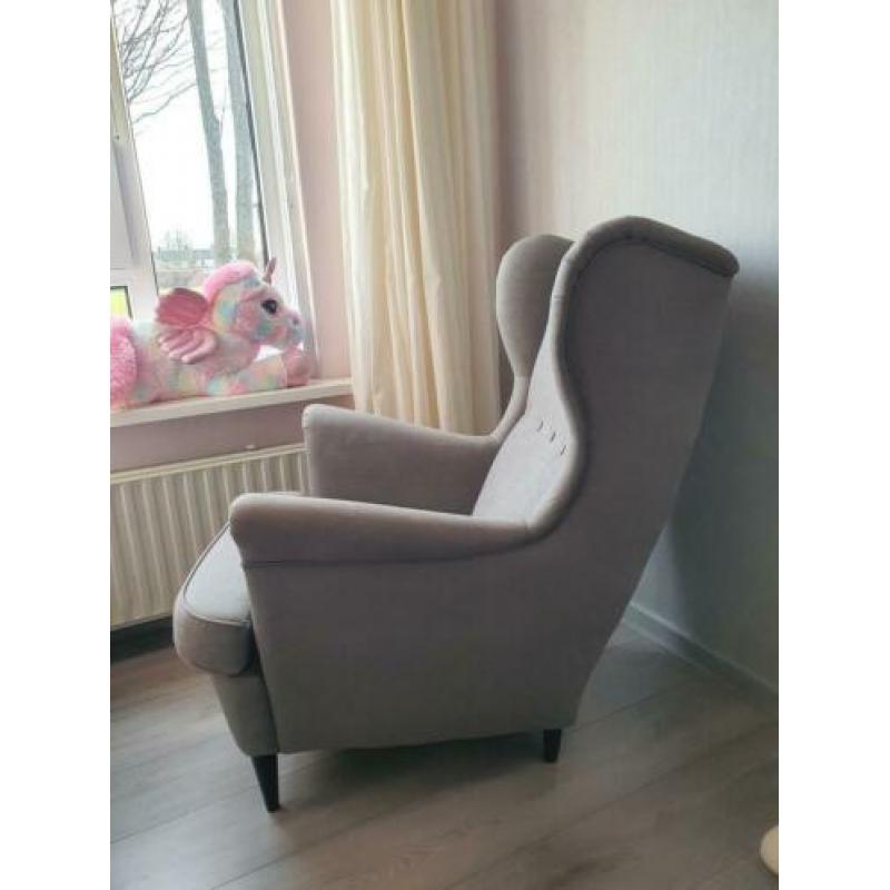 Strandmon oorfauteuil- Grijs - Ikea fauteuil