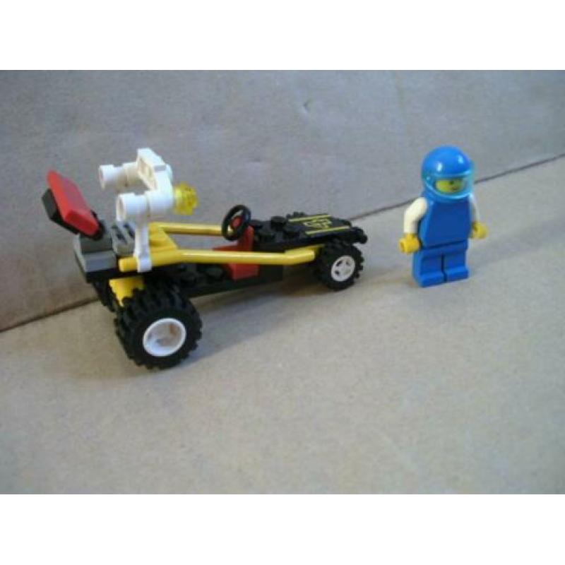 Lego set 6510 Raceauto, buggy compleet met bouwboekje
