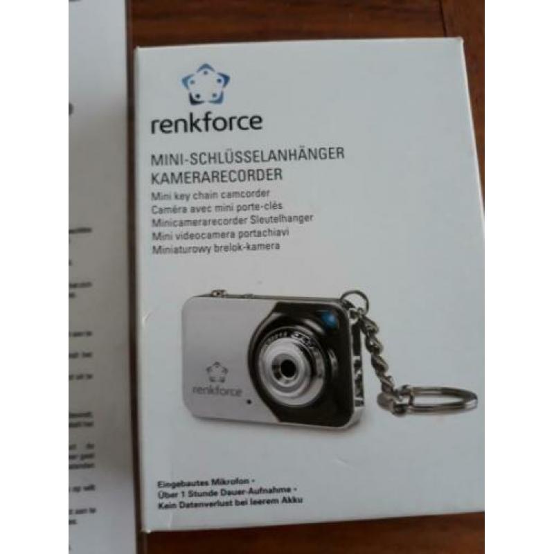 minicamerarecorder sleutelhanger