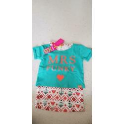 Nieuwe meisjes crop top van Funky XS