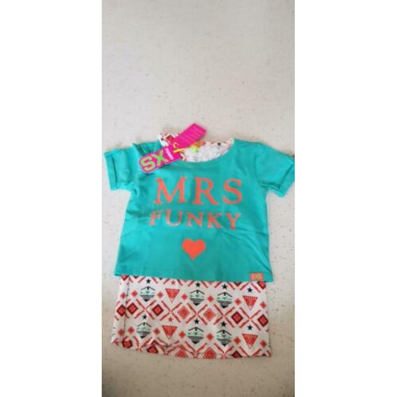 Nieuwe meisjes crop top van Funky XS