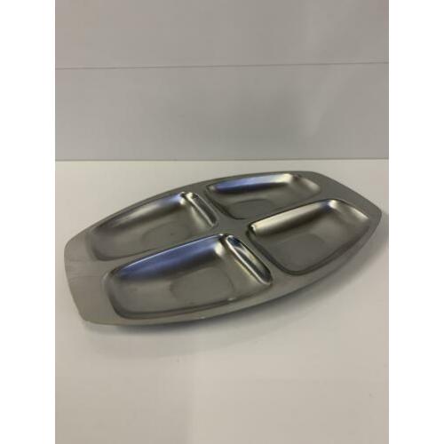 Alessi vintage design dienblad / serveerblad zilver