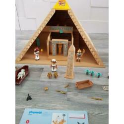 Playmobil egypte piramide sfinx en grafrover schuilplaats