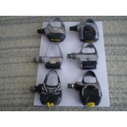 xxx 27-2 LOOK DELTA EN SPD PEDALEN VOOR MAAR 5 EURO
