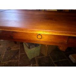 eettafel teakhout