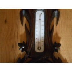 9261 Antieke Holosteric Barometer uit 1880, Hollands fabr.
