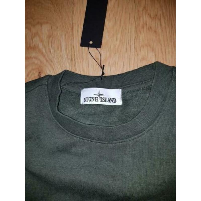 Stone island sweater Xs kaki groen nieuw