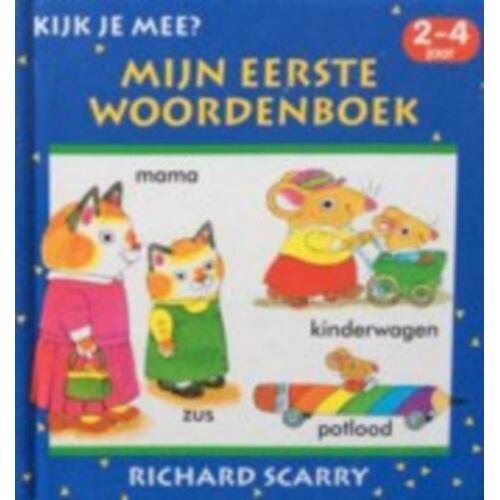 RICHARD SCARRY mijn eerste woordenboek - 2 / 4 jaar VINTAGE