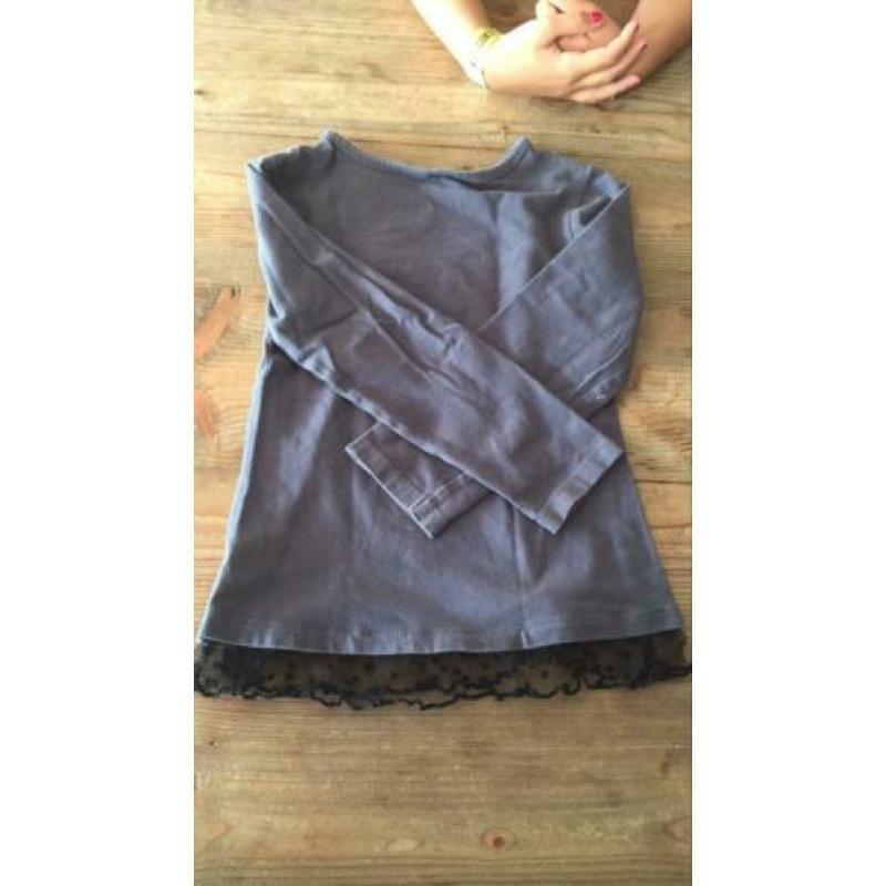 Mooi shirt van Frendz met kant maat 110