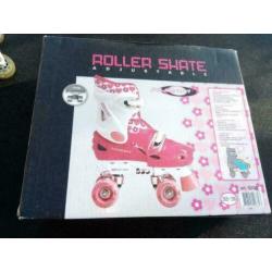 586, rolschaatsen, merk Nijdam, maat 32-36 te koop