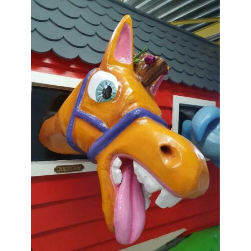 4 dierenkoppen carnaval