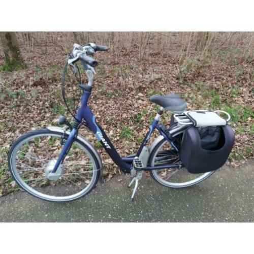 mooie goede elektrische fiets giant 2x accu