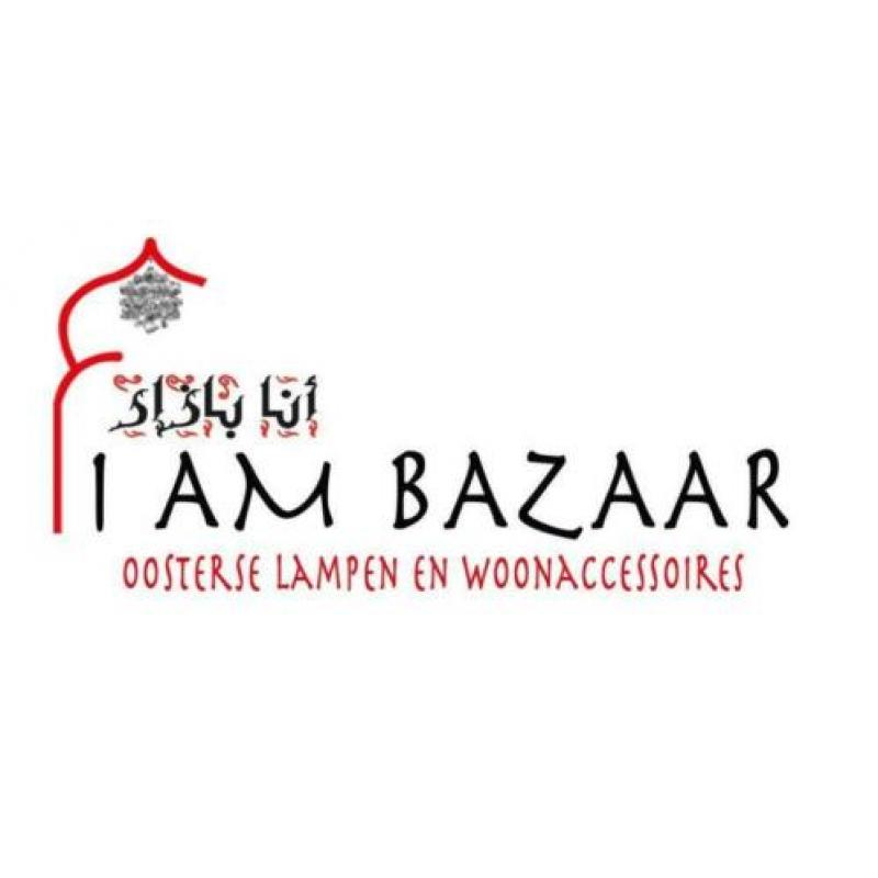 Set van 3 zilveren Oosterse bollampen met patronen (M-M-XL)