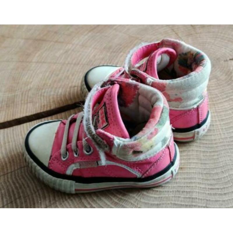 Roze sneakers merk British Knights maat 21