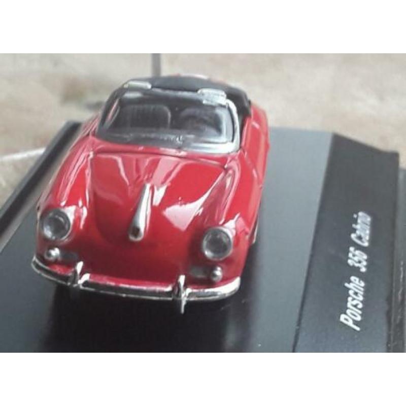 Porsche 356 cabrio mint in doos 4.5cm ( n spoor)