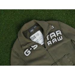 G-STAR vest maat M als nieuw , kleur groen/beige