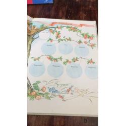 Onze baby nostalgisch babyalbum