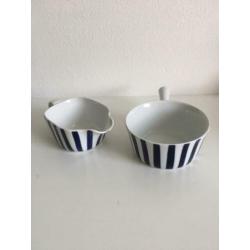 Lyngby Denmark 3 prachtige vintage design schalen Alex Bruel