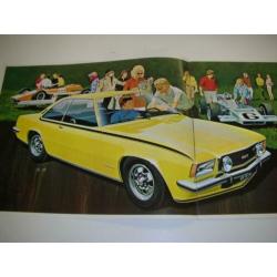 Opel Commodore Folder 1973