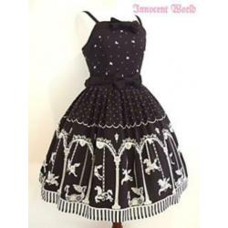 Innocent World jurk gothic classic lolita JSK zwart wit 34