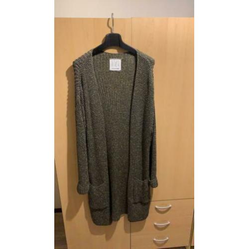LEEANDME vest goud/brons glitter