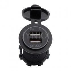 USB oplader scooter / motor wit (Vespa, Piaggio zip)
