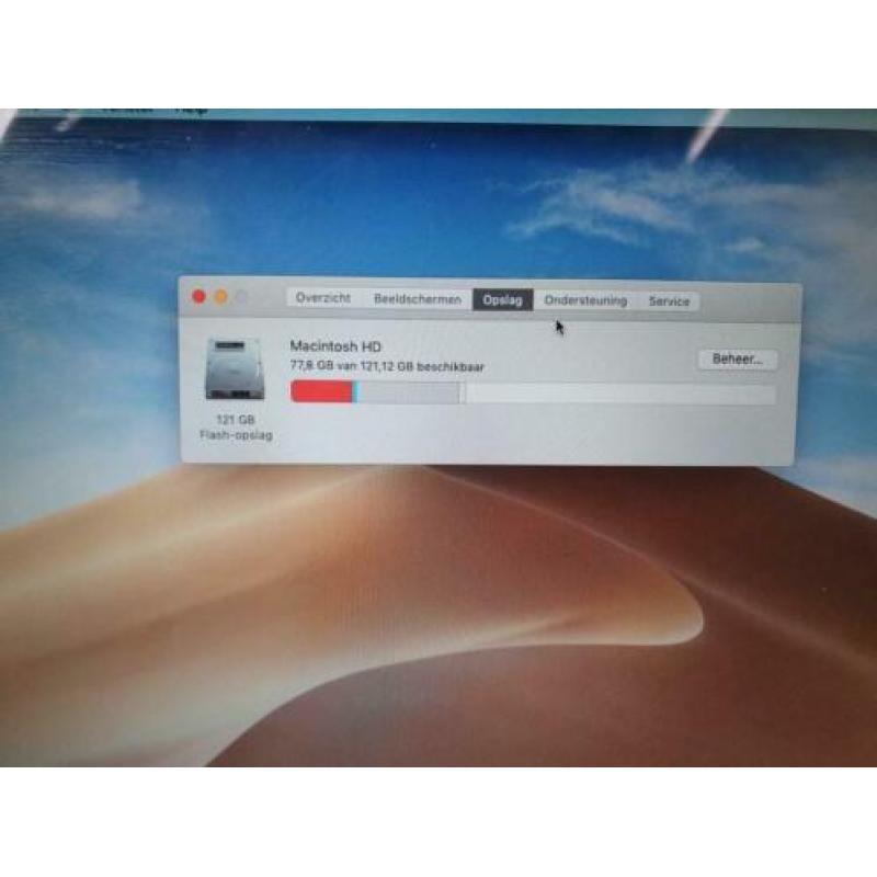 Macbook Air 2014 13-inch i5 4GB RAM 128GB SSD | incl. Oplade
