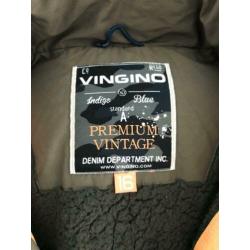Vingino winterjas maat 16 legergroen