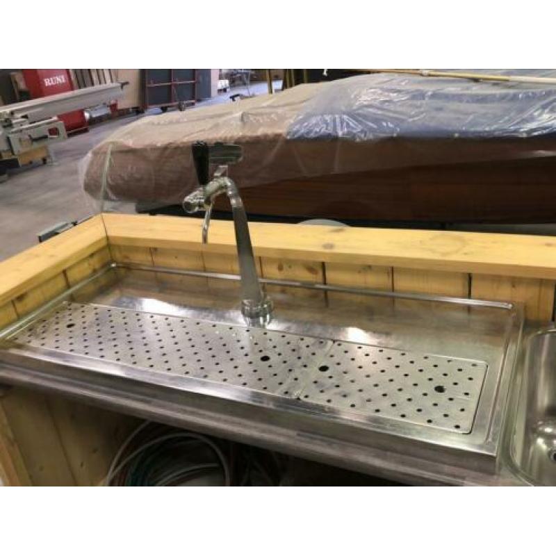 Mobiele biertap installatie