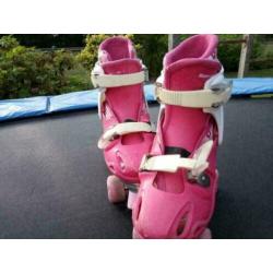 586, rolschaatsen, merk Nijdam, maat 32-36 te koop