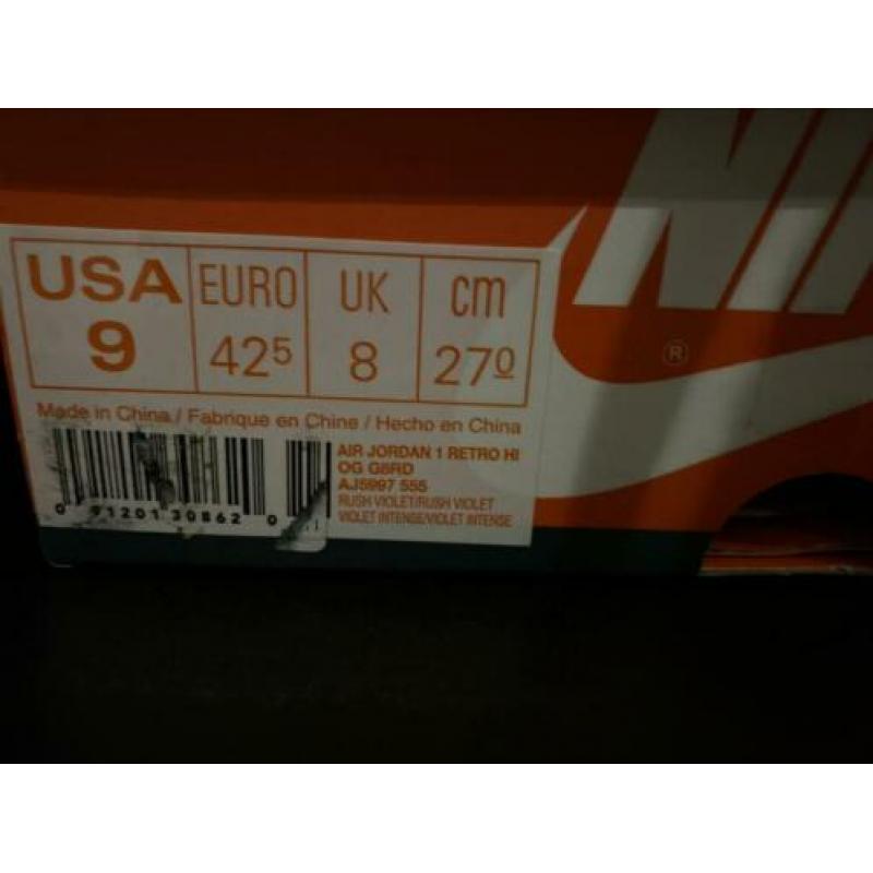 Nike Air Jordan 1 Gatorade 42.5