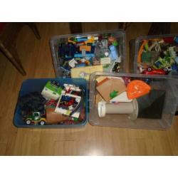 Bakken vol met playmobil