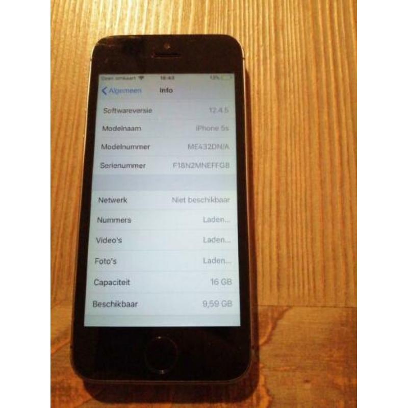 Apple iPhone 5s 16GB mobiel