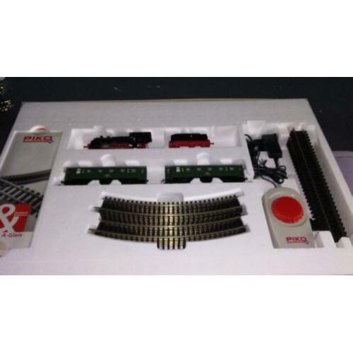 Piko 97920 Startset Dampflok Personenzug + Extra nieuw rails